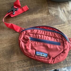 Red Patagonia Fanny pack